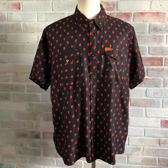 Dixxon Other - Dixxon Short Sleeve Summer Party Shirt